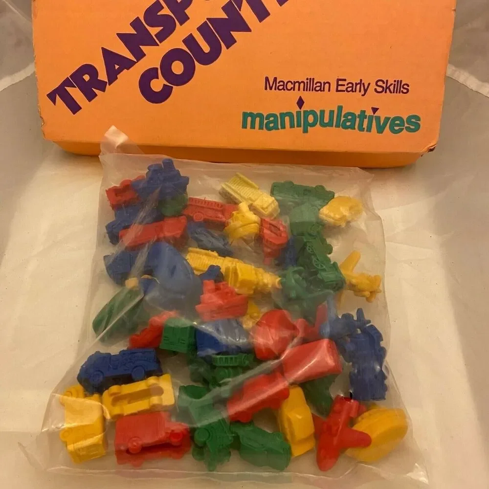 #4113 Vintage Transportation counter manipulatives